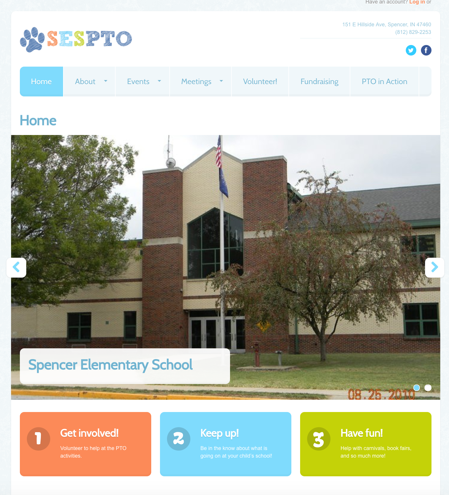 Spencer PTO Website