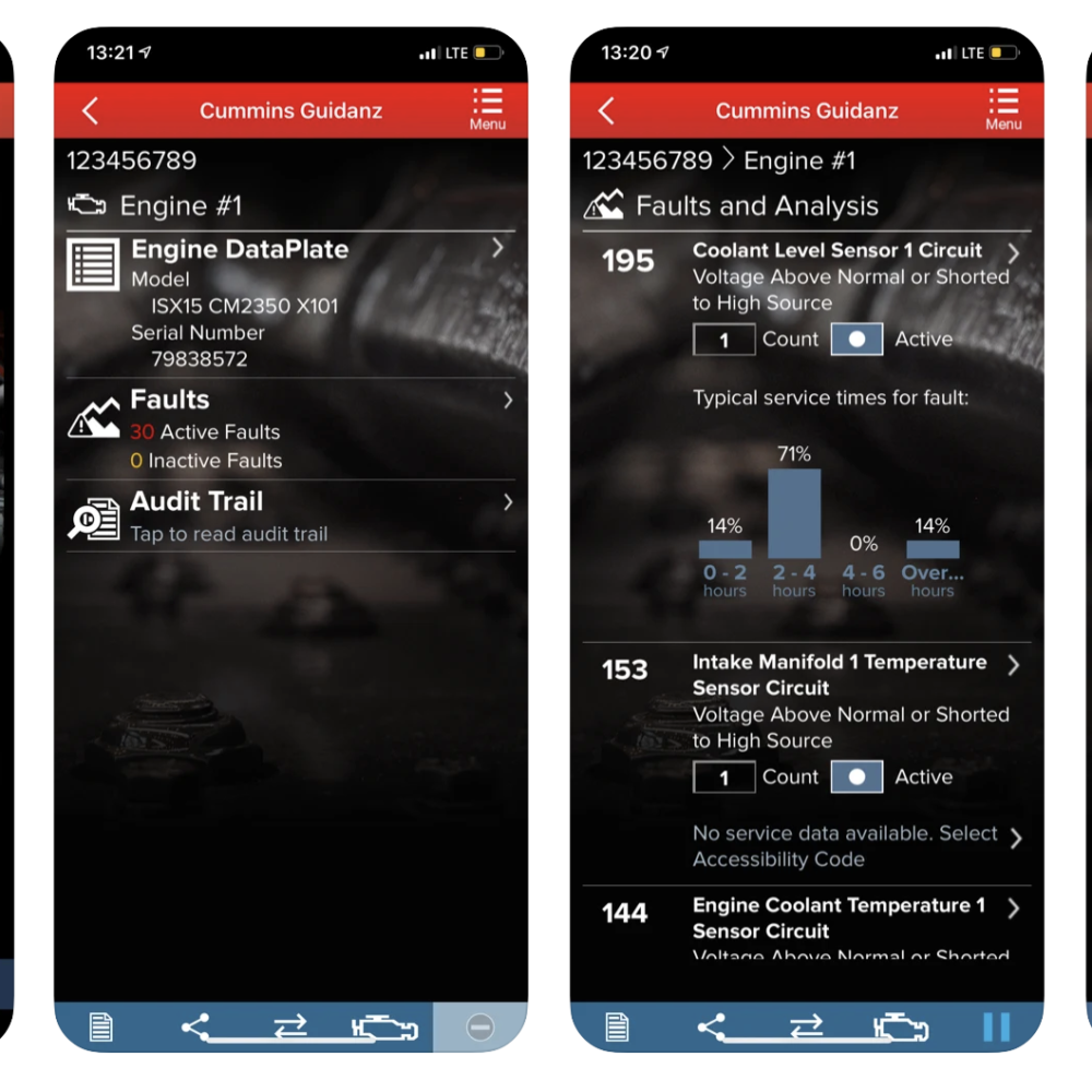 Cummins Guidanz Mobile app